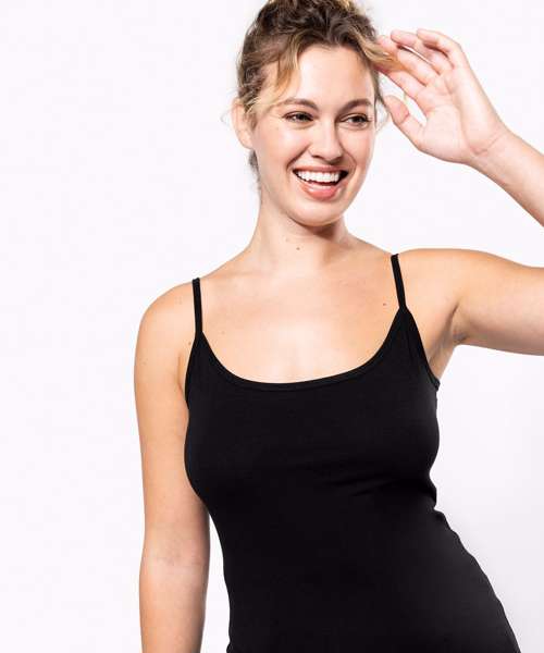 Ladies' strappy tank top