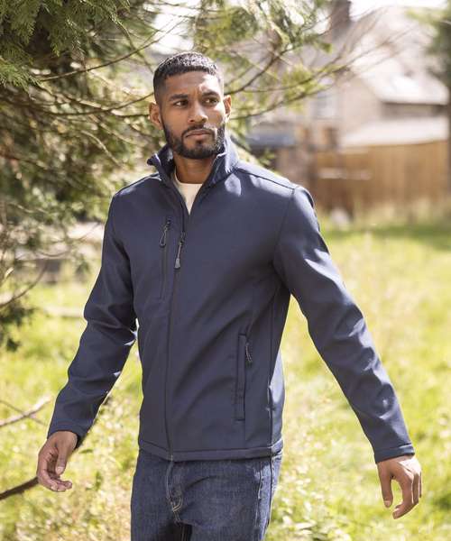 Honestly Made recycled softshell jacket