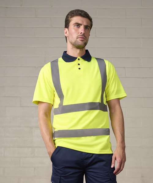 High visibility polo